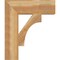 Ekena Millwork Westlake Block Rough Sawn Bracket, Western Red Cedar, 6"W x 22"D x 26"H BKT06X22X26WTL05RWR - alternate 3